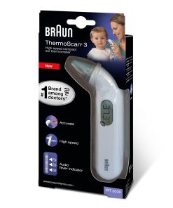 Braun IRT3030 ThermoScan 3 Infrared Ear Thermometer