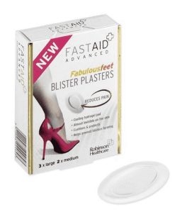 Fast Aid Advanced Fabulous Feet Blister Plasters. Pack of 5