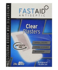 Fast Aid 4478 Clear Plasters Pack of 24