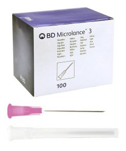 304622 BD Microlance 3 Needles Blue 18G x 1.5 Inch per 100